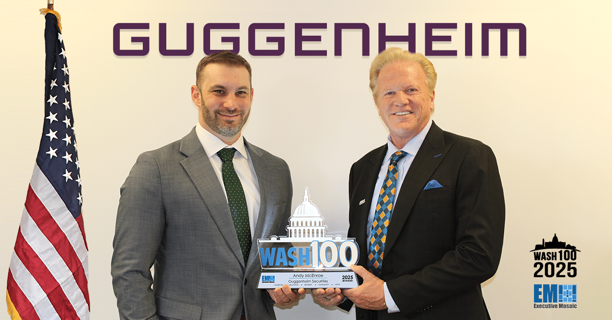 guggenheim-securities-managing-director-andy-mcenroe-receives-2025-wash100-award