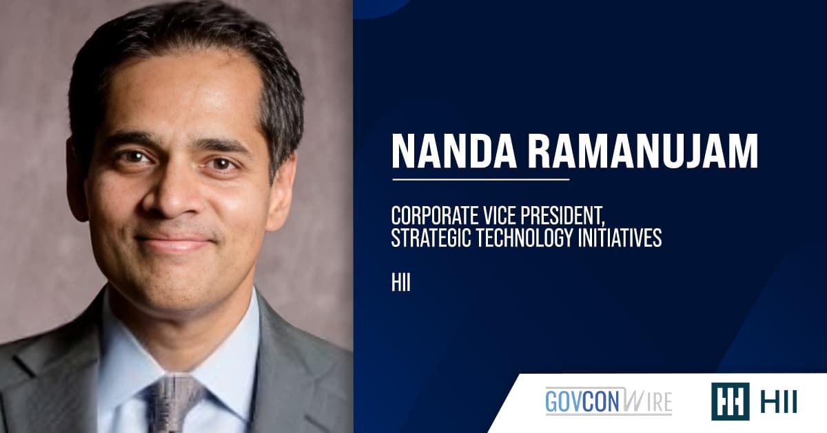 hii-appoints-nanda-ramanujam-as-corporate-vp-for-strategic-technology-initiatives