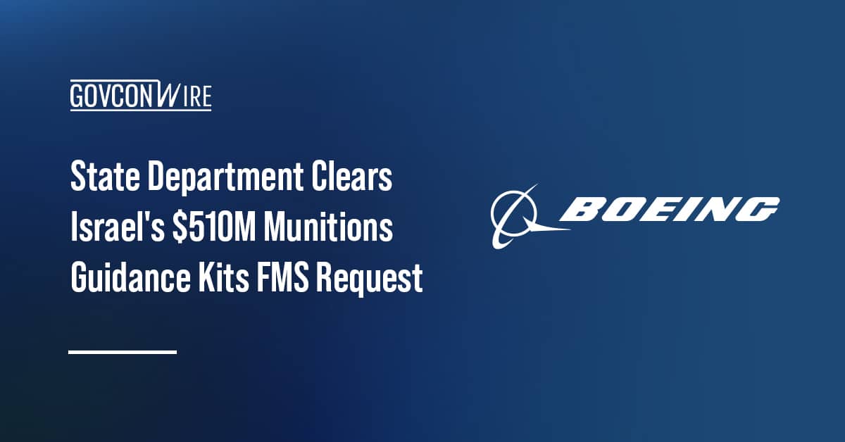 state-department-clears-israel’s-$510m-munitions-guidance-kits-fms-request