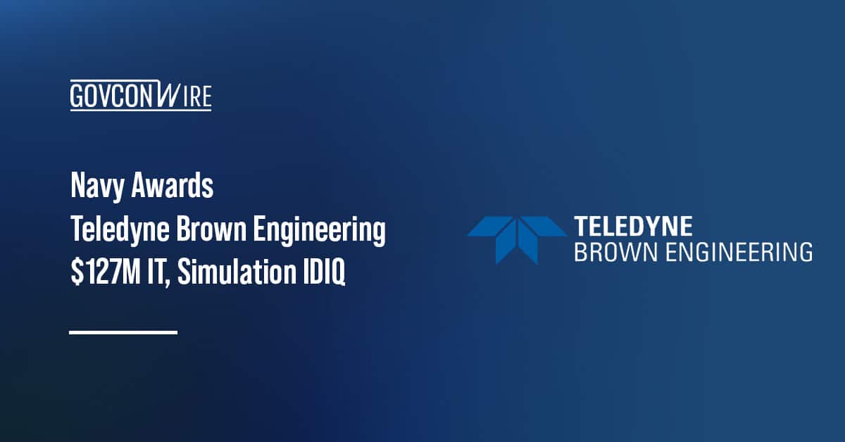 navy-awards-teledyne-brown-engineering-$127m-it,-simulation-idiq