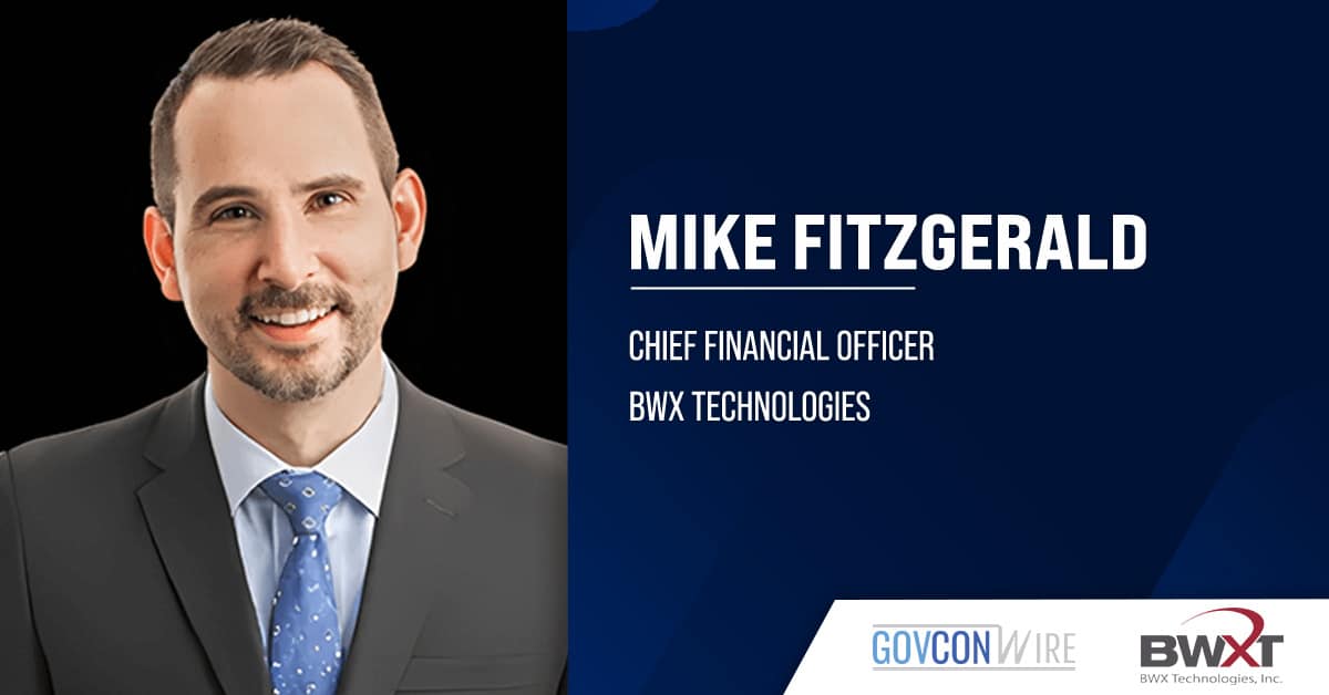 bwxt-names-mike-fitzgerald-as-chief-financial-officer