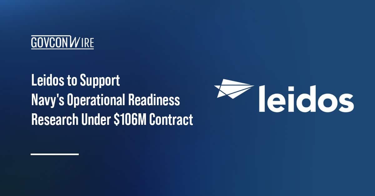 leidos-to-support-navy’s-operational-readiness-research-under-$106m-contract
