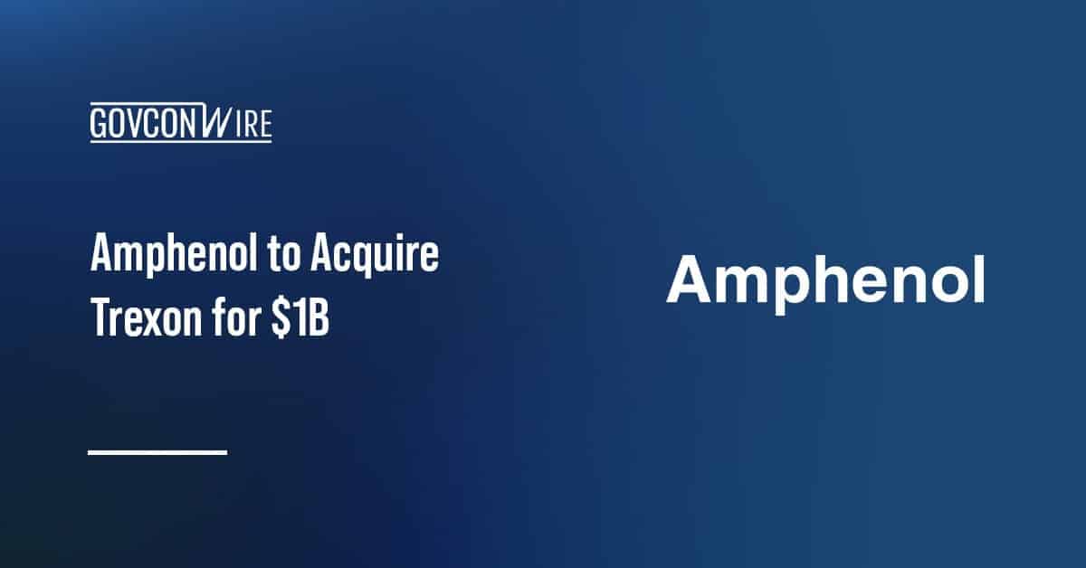 amphenol-to-acquire-trexon-for-$1b