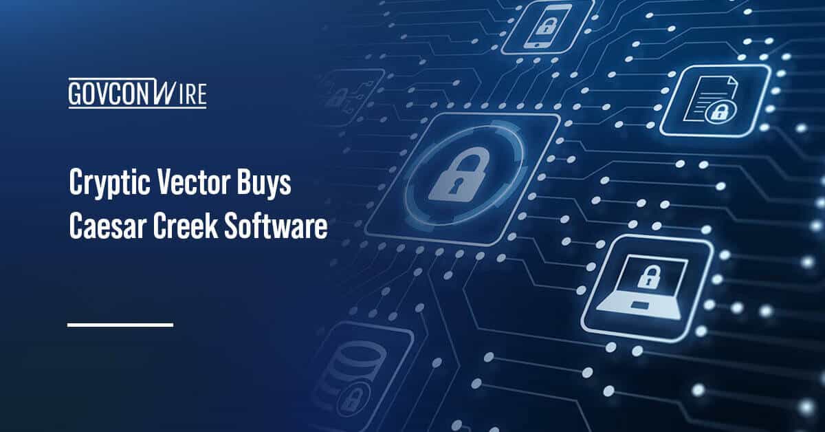 cryptic-vector-buys-caesar-creek-software