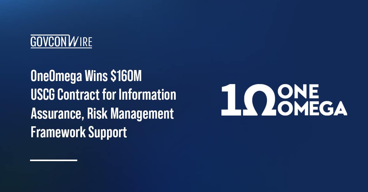 oneomega-wins-$160m-uscg-contract-for-information-assurance,-risk-management-framework-support