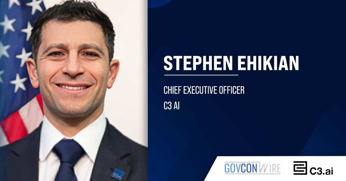 former-gsa-acting-administrator-stephen-ehikian-to-lead-c3-ai-as-ceo