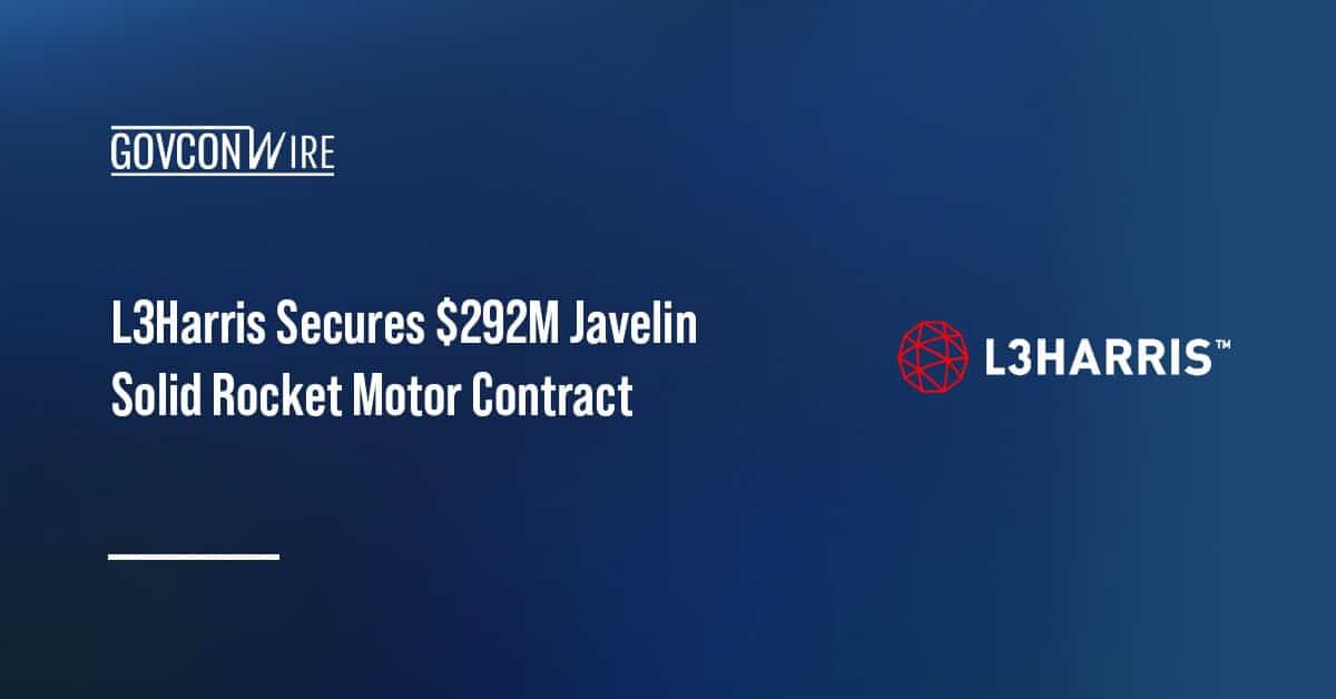 l3harris-secures-$292m-javelin-solid-rocket-motor-contract