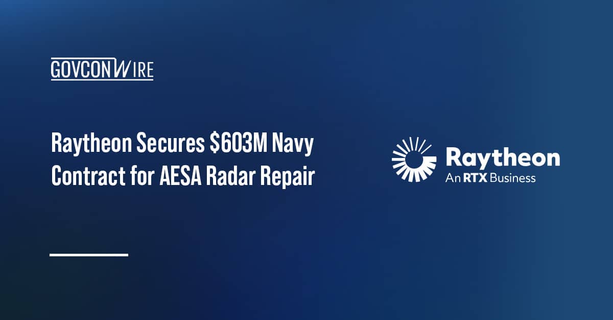 raytheon-secures-$603m-navy-contract-for-aesa-radar-repair