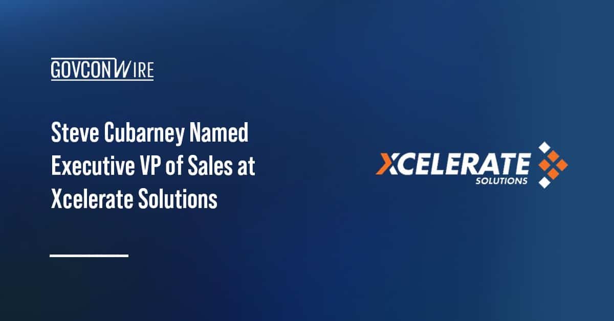 steve-cubarney-named-executive-vp-of-sales-at-xcelerate-solutions
