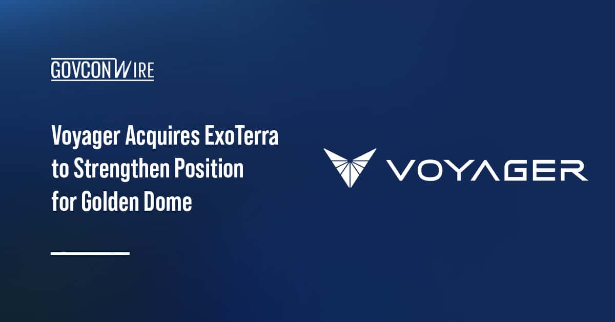 voyager-acquires-exoterra-to-strengthen-position-for-golden-dome