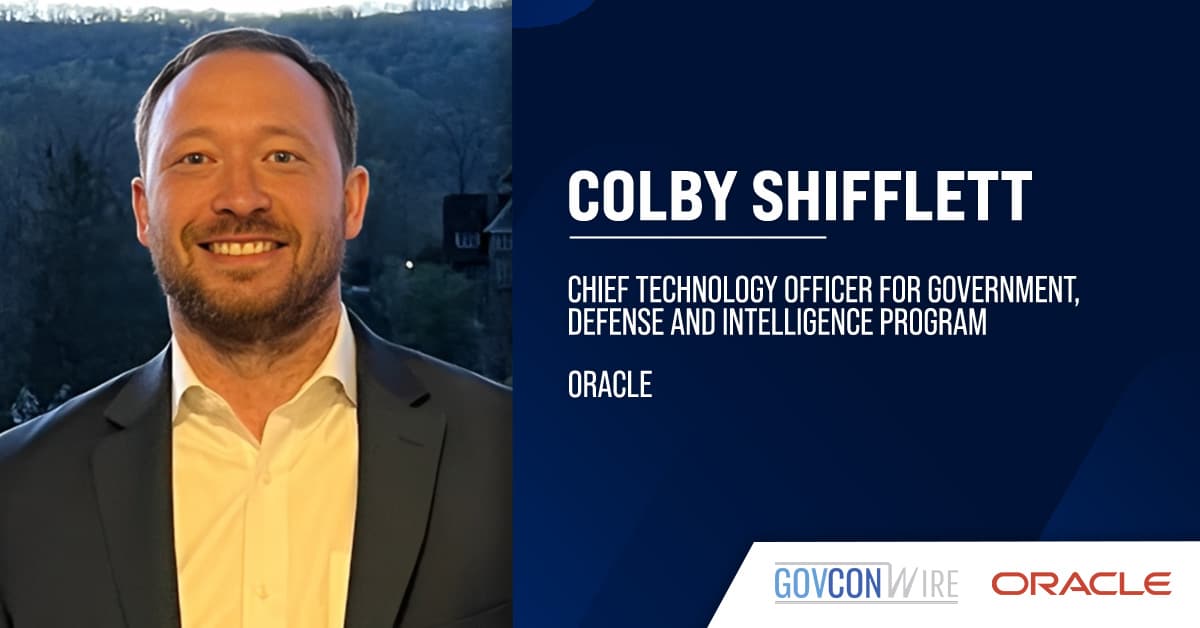 oracle-promotes-colby-shifflett-to-cto-for-government,-defense-&-intel-program