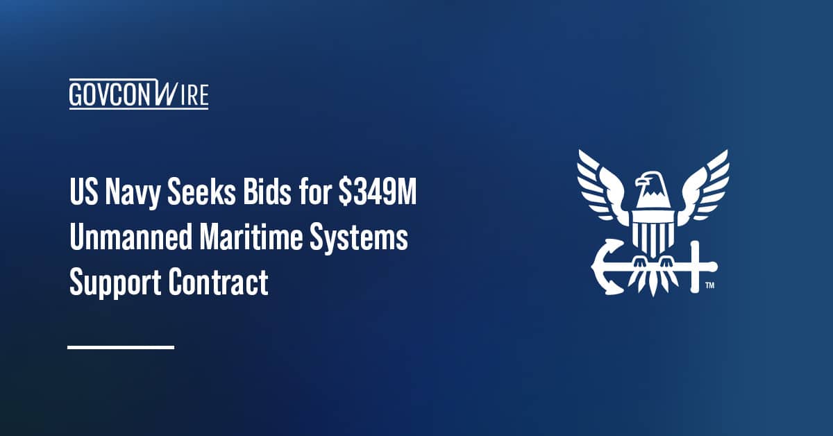 us-navy-seeks-bids-for-$349m-unmanned-maritime-systems-support-contract
