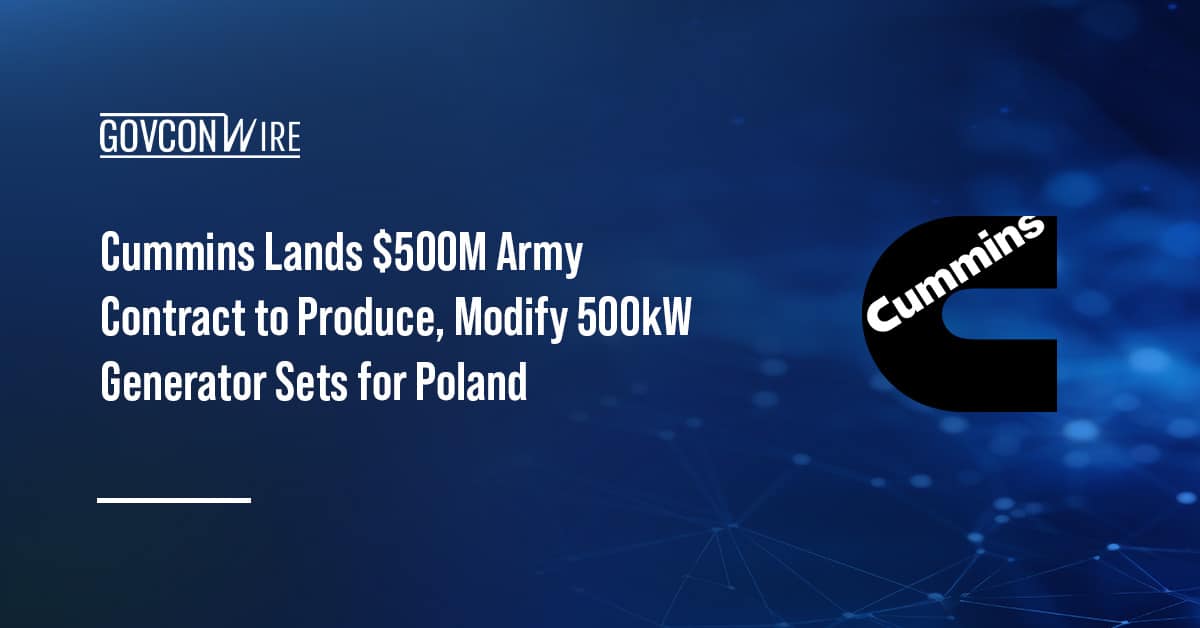 cummins-lands-$500m-army-contract-to-produce,-modify-500kw-generator-sets-for-poland