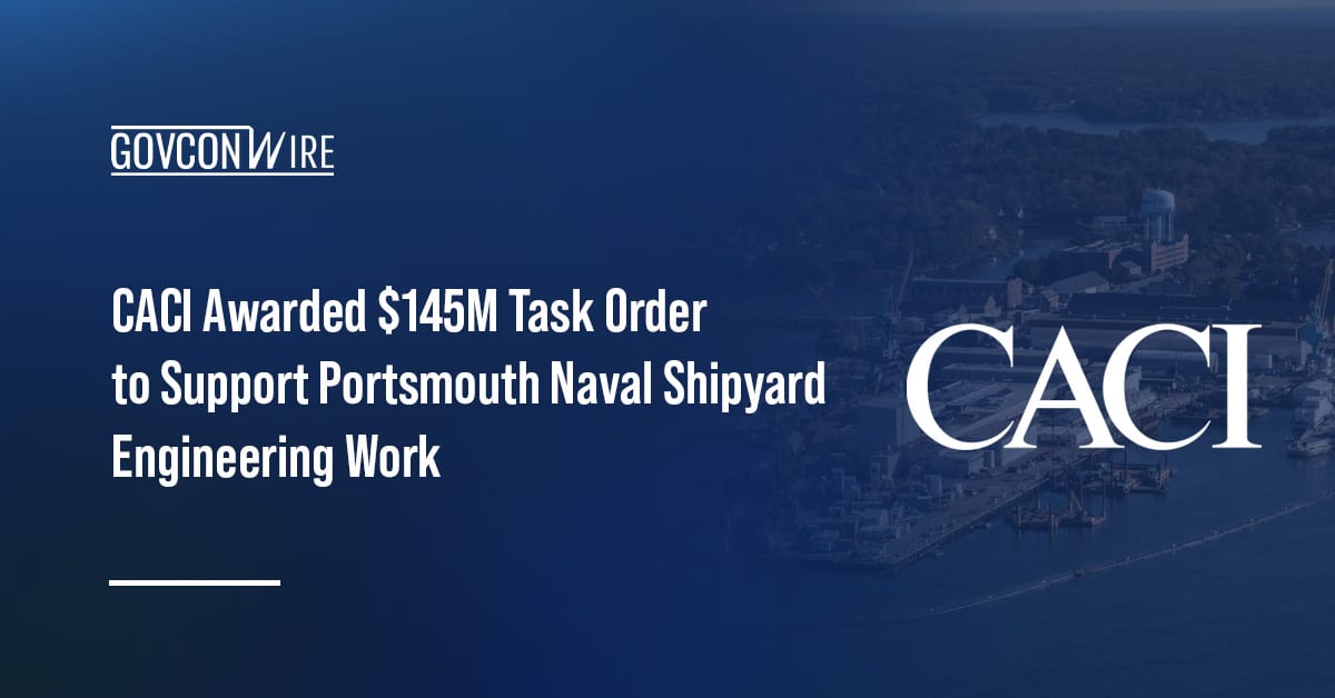 caci-awarded-$145m-task-order-to-support-portsmouth-naval-shipyard-engineering-work